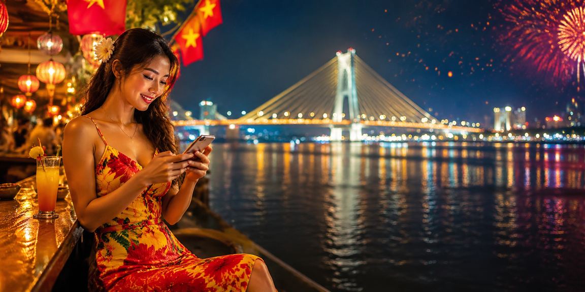 Người dùng Cần Thơ chơi casino trên điện thoại tại chợ đêm sôi động