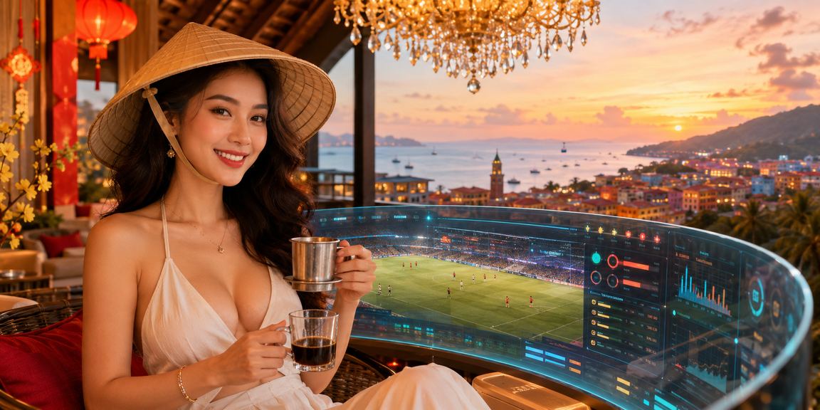 Phong cảnh Phú Quốc – người dùng trải nghiệm đặt cược và xổ số trên di động bên bờ biển